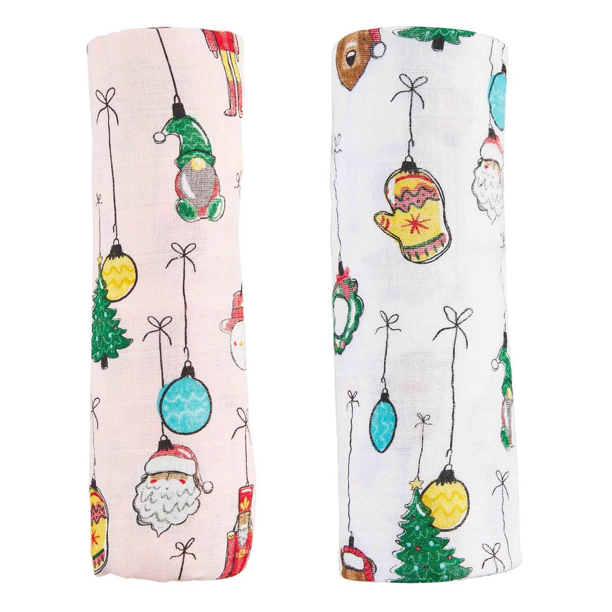 Mud Pie Christmas Ornament Swaddle