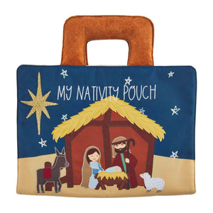 Mud Pie My Nativity Pouch Set