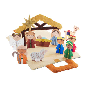 Mud Pie My Nativity Pouch Set