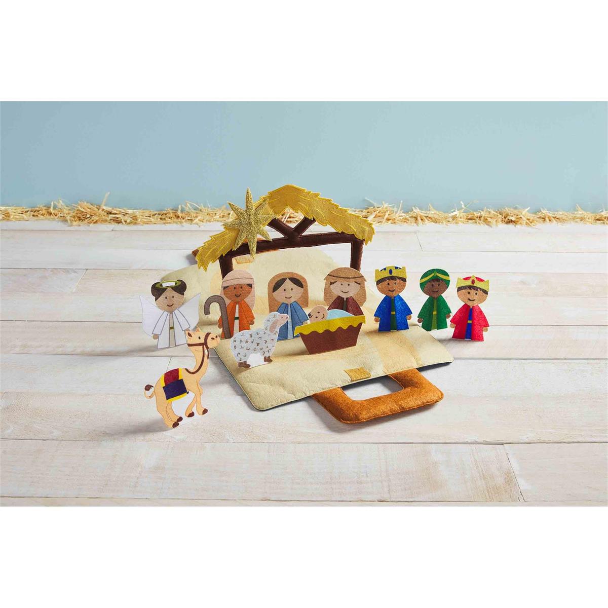 Mud Pie My Nativity Pouch Set