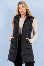 Sweet Look Long Quilted Vest