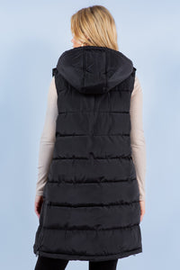 Sweet Look Long Quilted Vest