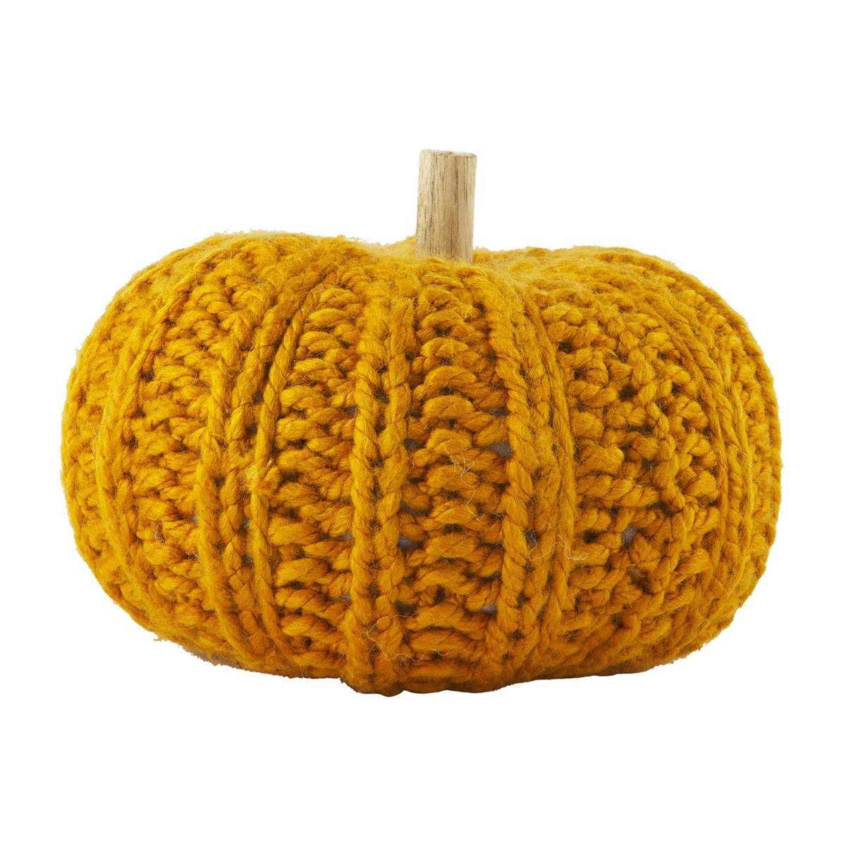 Mud Pie Decorative Crochet Fall Pumpkins