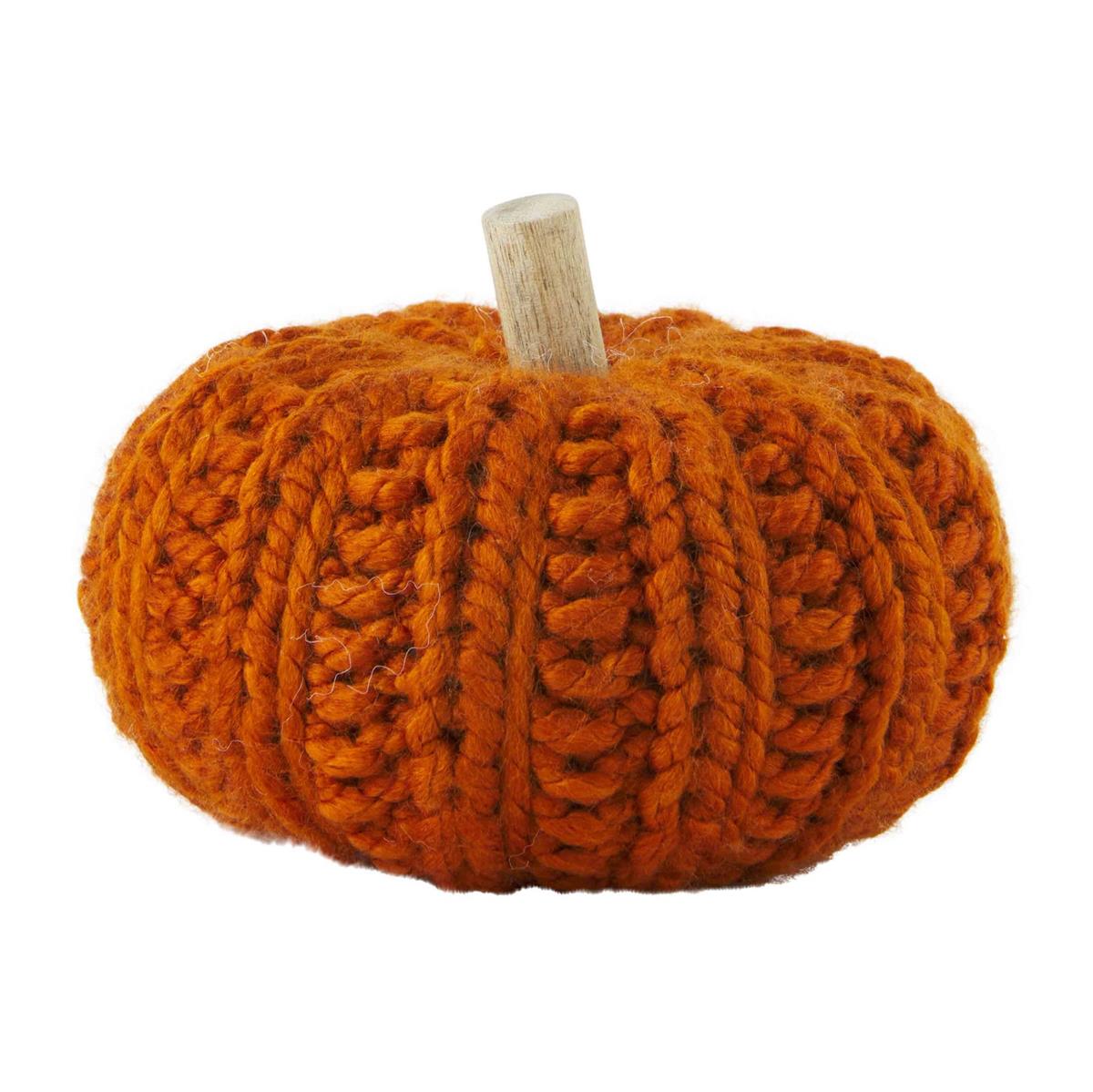 Mud Pie Decorative Crochet Fall Pumpkins