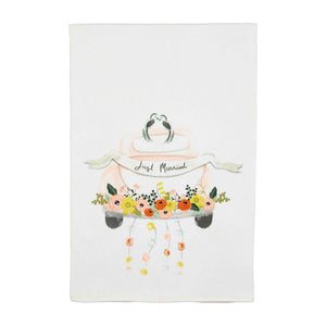 Mud Pie Wedding Hand Towel Just Married