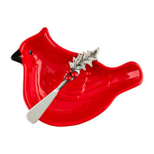 Mud Pie Cardinal Tidbit Dish Set