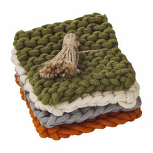 Mud Pie Fall Crochet Coaster Sets