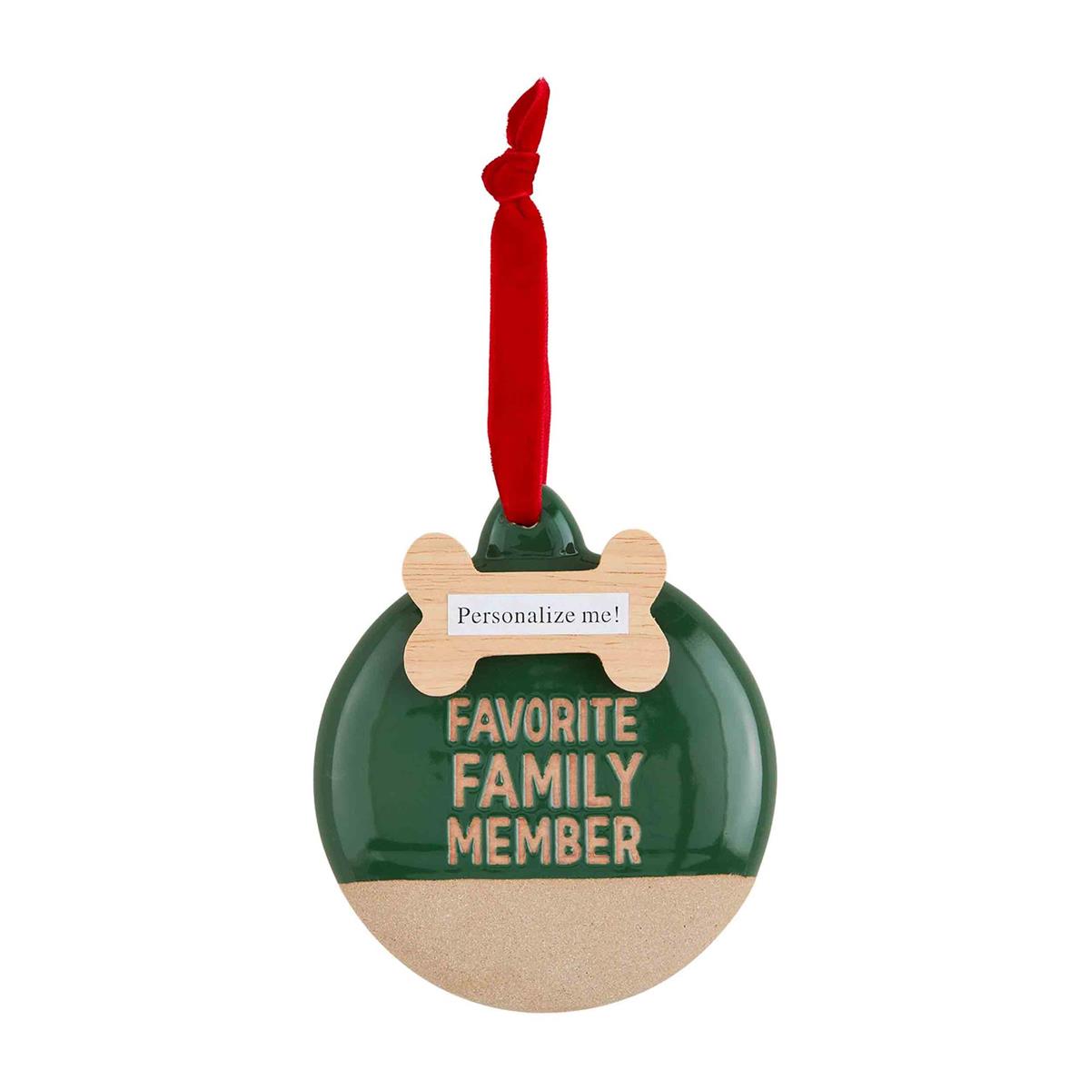 Mud Pie 'Personalize Me' Christmas Dog Ornaments