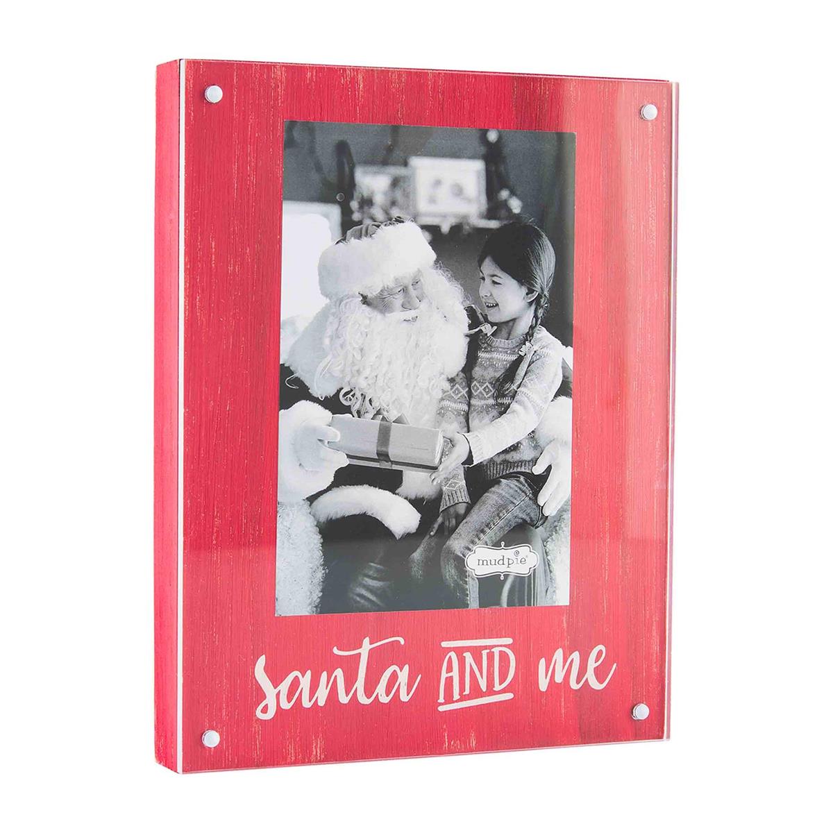 Mud Pie Santa & Me Magnetic Block Frame