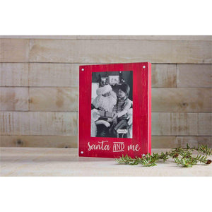 Mud Pie Santa & Me Magnetic Block Frame