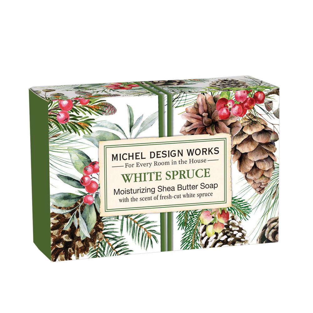 Michel Design Works Boxed Bar Soap - White Spruce