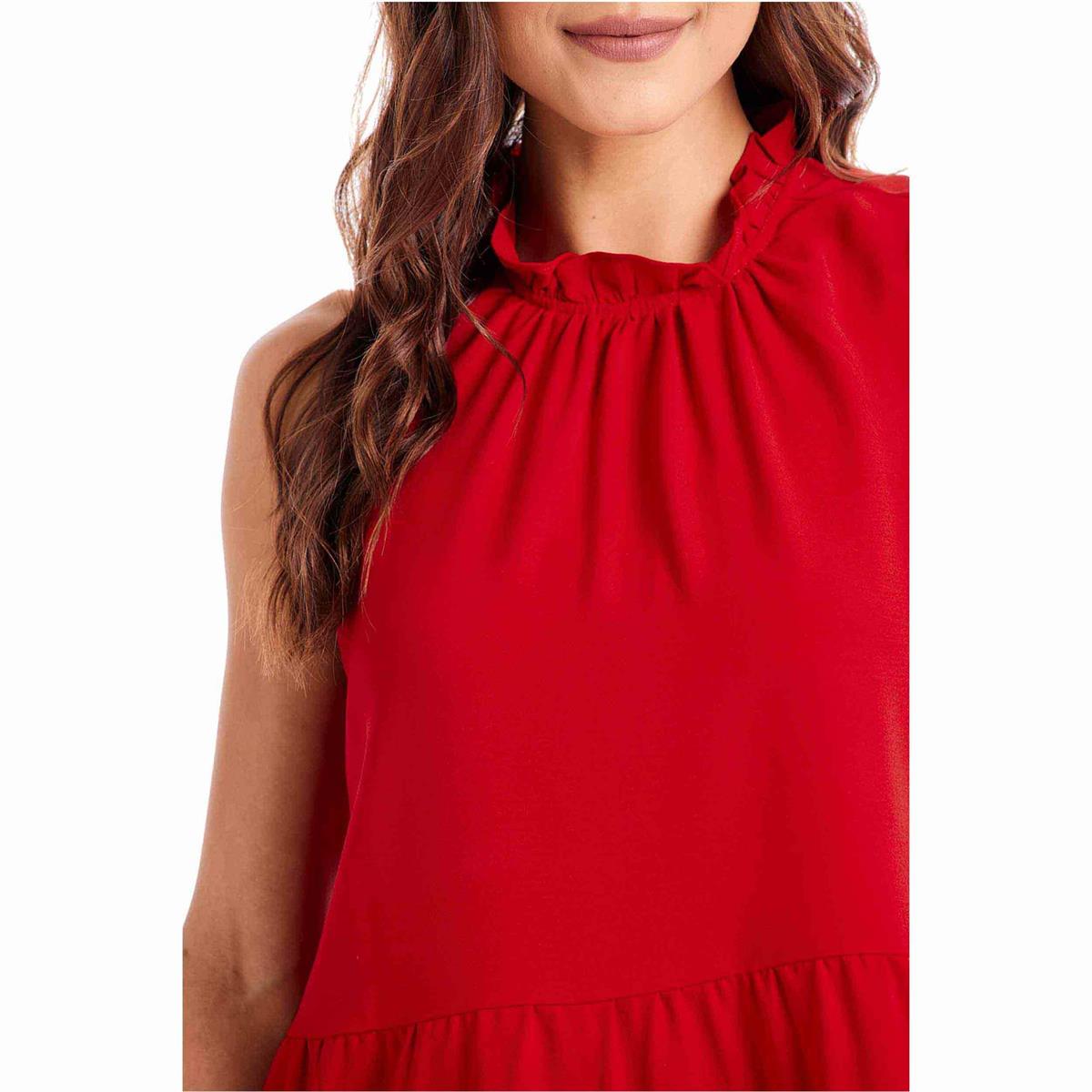 Mud Pie Taye Festive Flounce Top