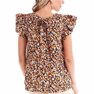 Mud Pie Salma Abstract Top