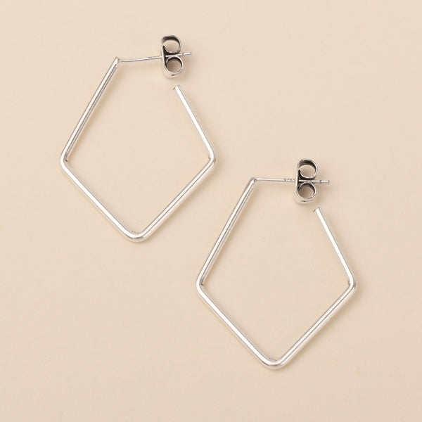 Scout Curated Wears Refined Earring Collection - Orion Diamond Hoop ...