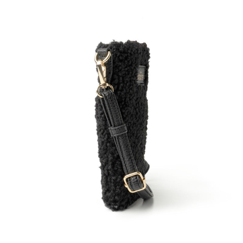 Kedzie Fireside Collection Interchangeable Straps in Vegan Sherpa Black