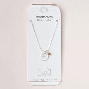 Scout Curated Wear Intention Charm Necklace Tourmaline Healing