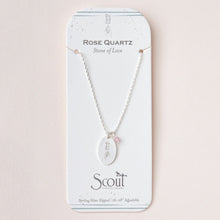 Scout Curated Wear Intention Charm Necklace Rose Quartz Love