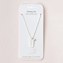 Scout Curated Wear Intention Charm Necklace Howlite Harmony