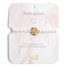 Scout Curated Wears Pearl Affirmation Bracelet Love