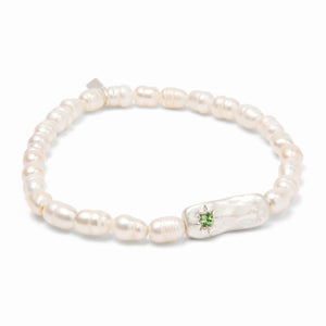 Scout Curated Wears Pearl Affirmation Bracelet Luck