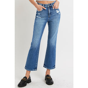 Risen High-Rise Cropped Bootcut Jeans RDP5937