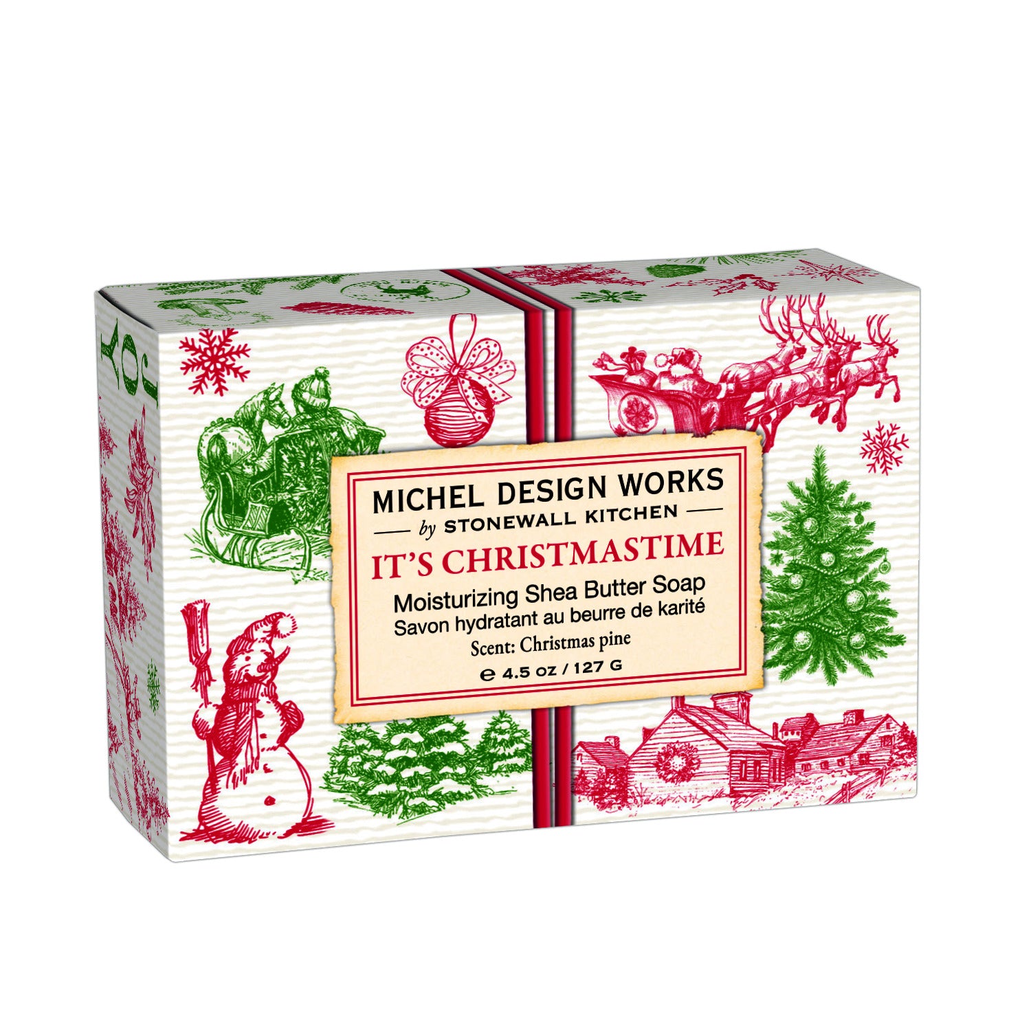 Michel Design Works Bar Soap - It's Christmastime