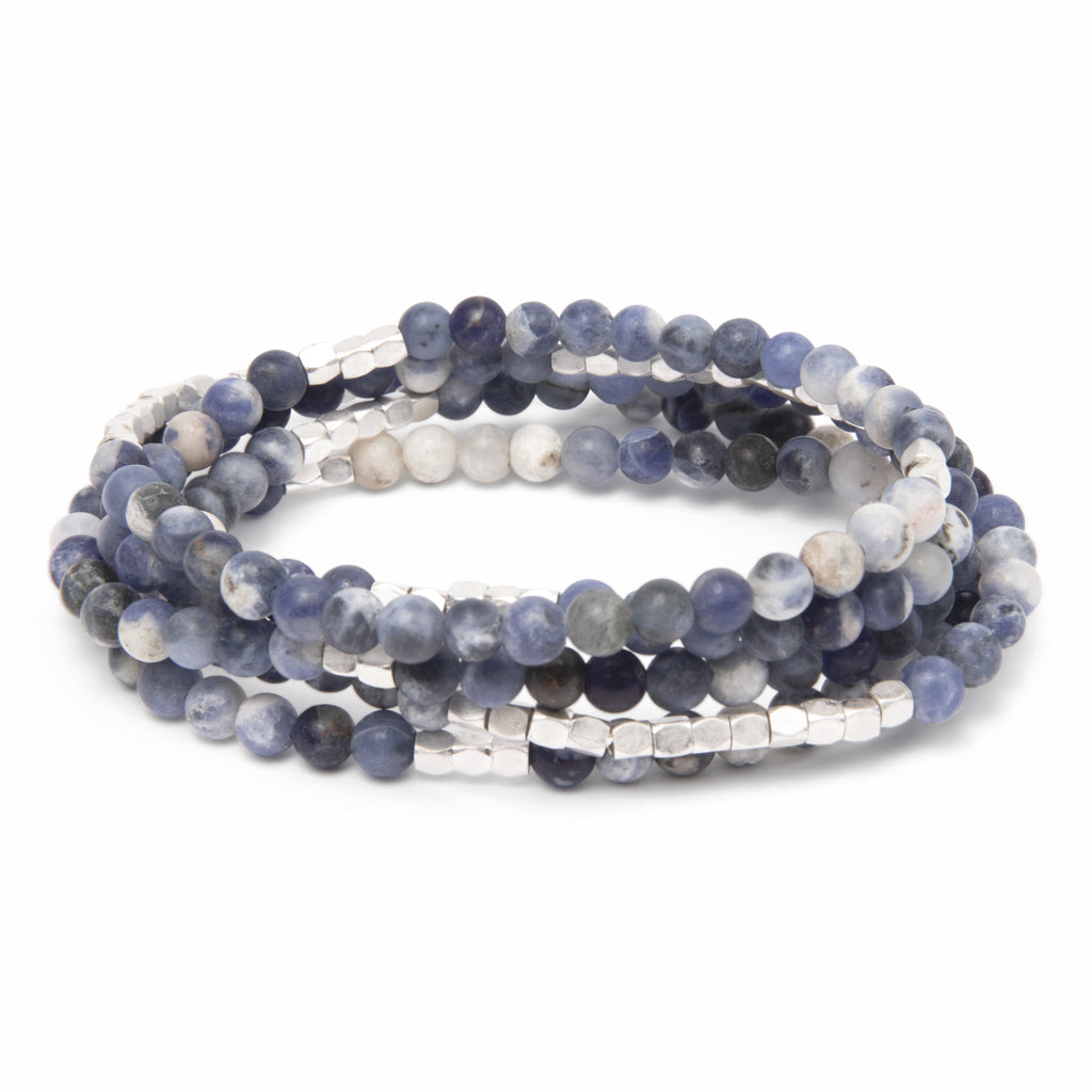 Scout Curated Wear Stone Wrap Bracelet Sodalite