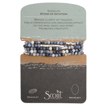 Scout Curated Wear Stone Wrap Bracelet Sodalite