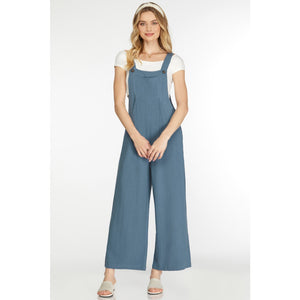 She & Sky Woven Overall Jumpsuit