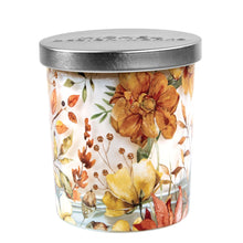 Michel Design Works Fall Leaves& Flowers Jar Candle