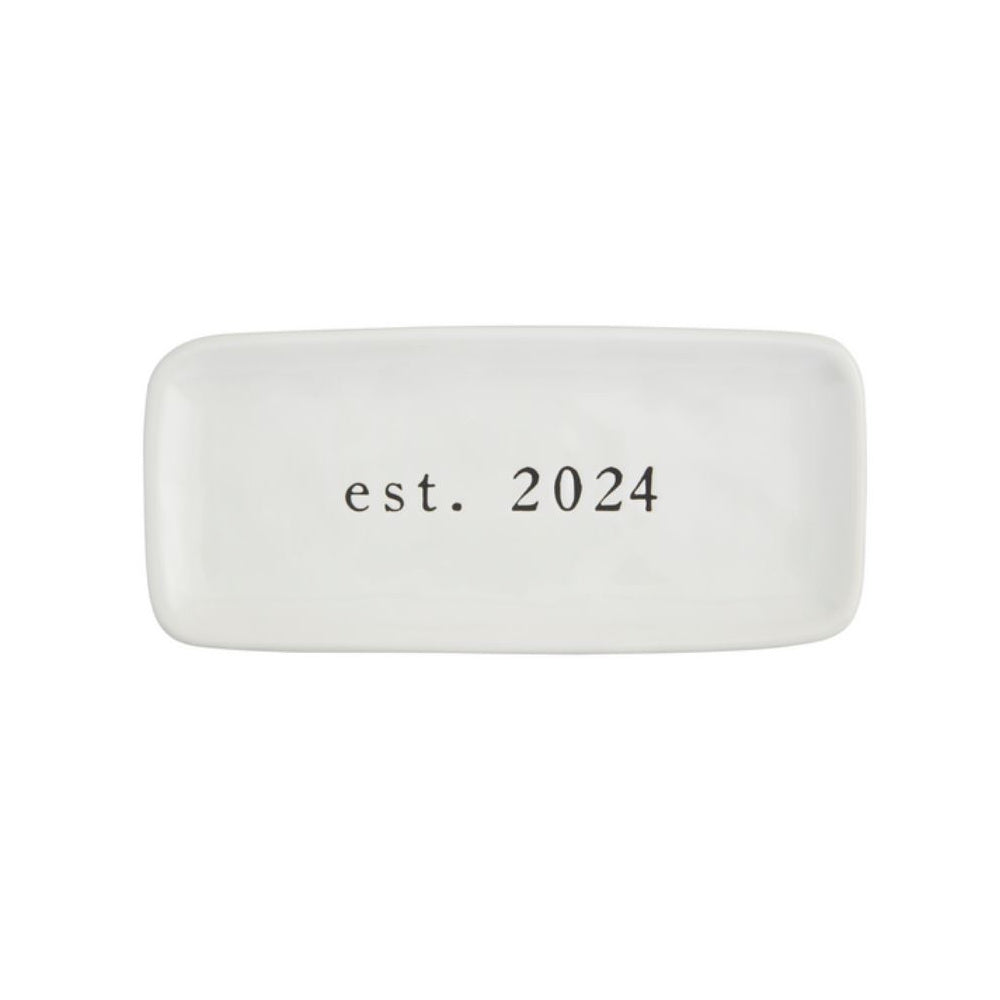 Mud Pie Est. 2024 Ring Dish