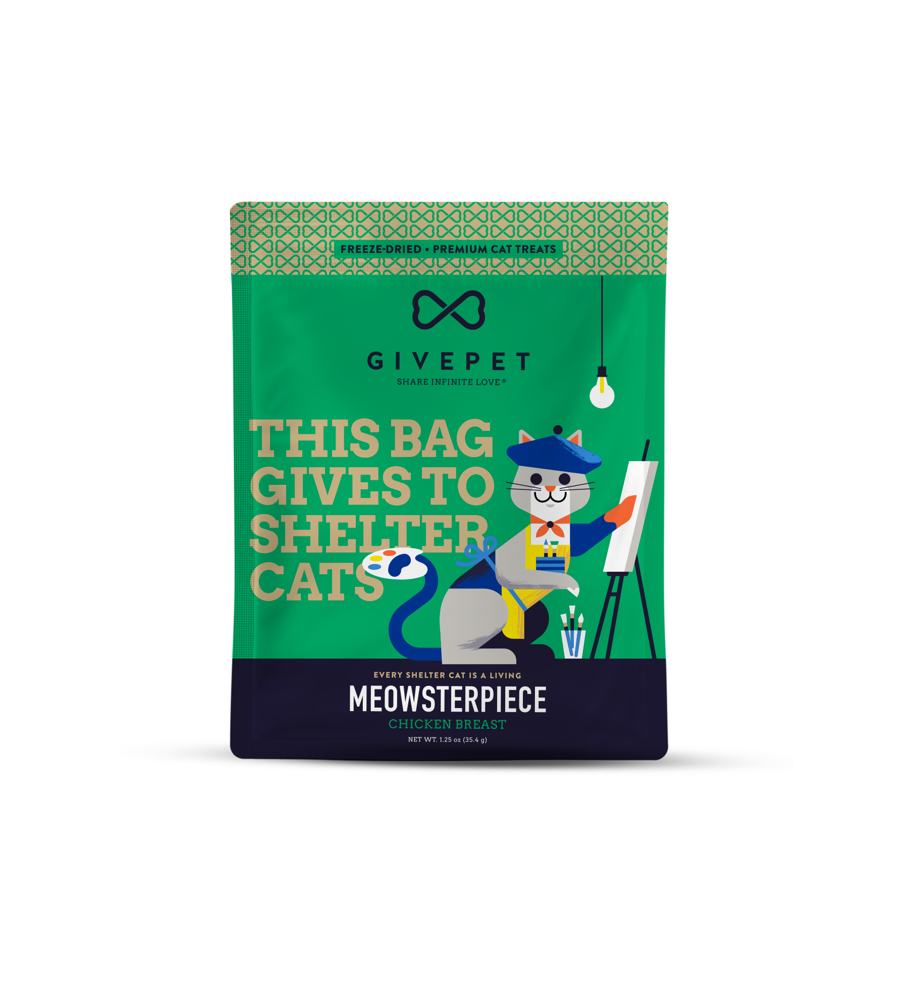 GivePet Meowsterpiece Freeze-Dried Cat Treats