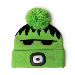 Night Scope Night Owl Kid's Rechargeable LED Beanie Frankenstein