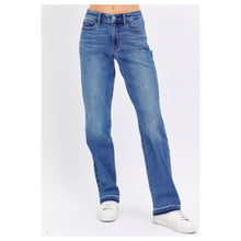 Judy Blue Wide Leg Released Hem Jeans