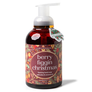 Lemon Lavender Berry Figgin Christmas Foaming Hand Soap