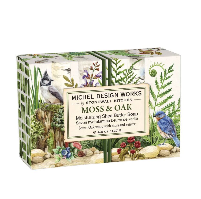 Michel Design Works Moss and Oak Boxed  bar Soap