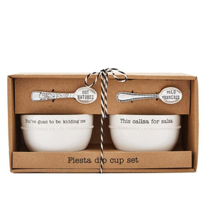 Mud Pie Guac and Salsa Dip Bowl Set