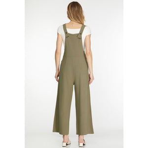 She & Sky Woven Overall Jumpsuit