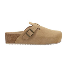 MIA Qwest Platform Clog - Tan Suede