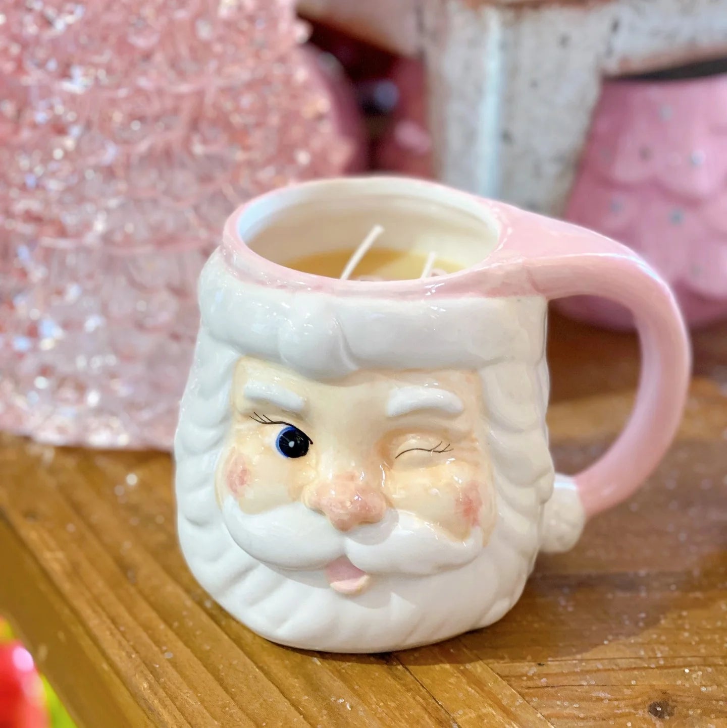 Bridgewater Candle Co. Sweet Grace Santa Mug Candle - #060