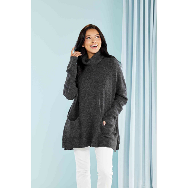 Mud Pie Webb Turtleneck Poncho