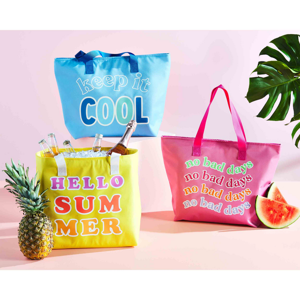 Mud Pie Insulated Summer Cooler Tote Bags