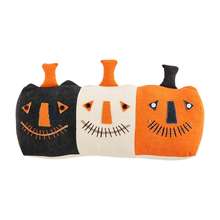 Mud Pie Connected Pumpkin Trio Pillow