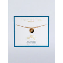 Mary Square & Michelle McDowell Worthy Inspirational Bracelet