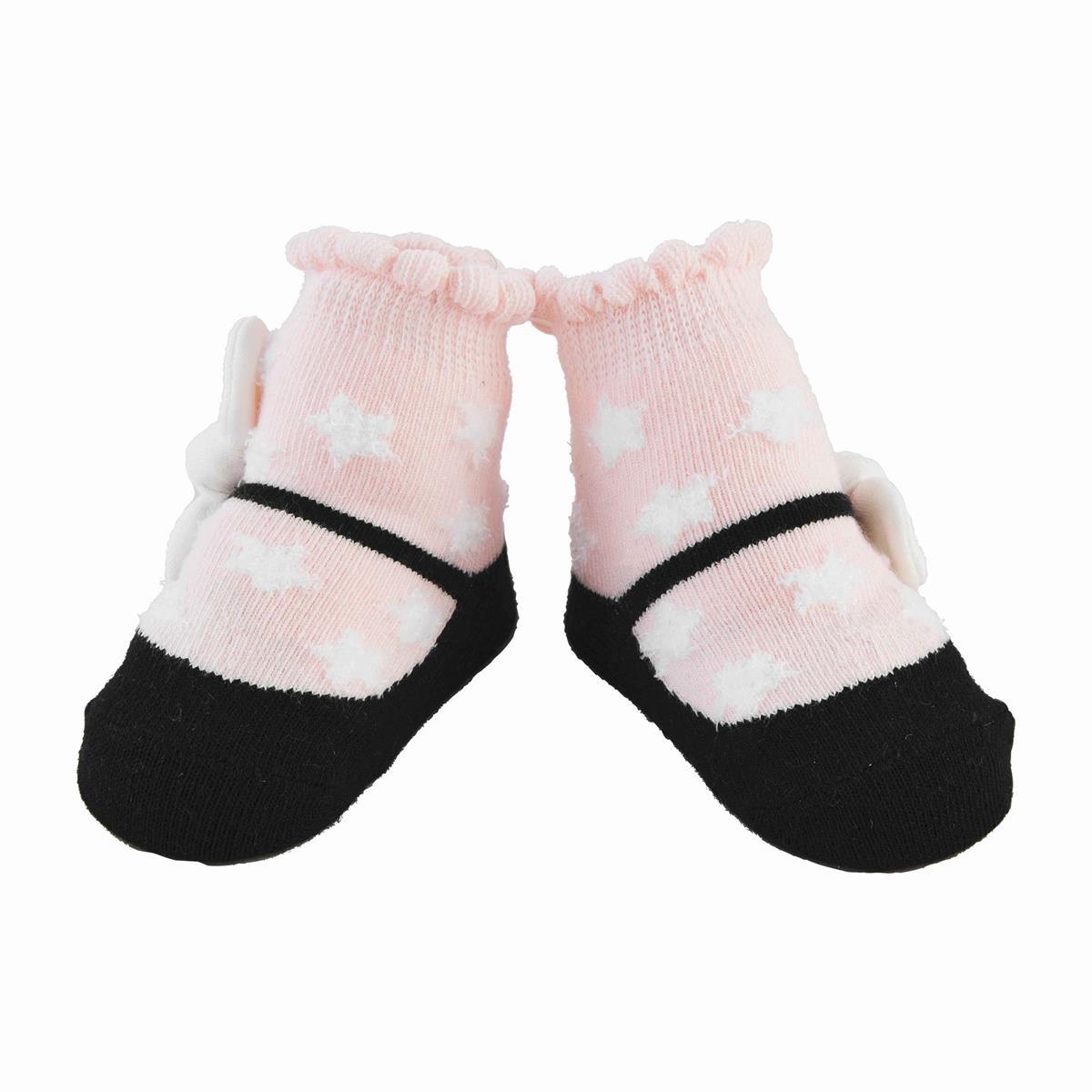 Cotton Baby Socks: Pink