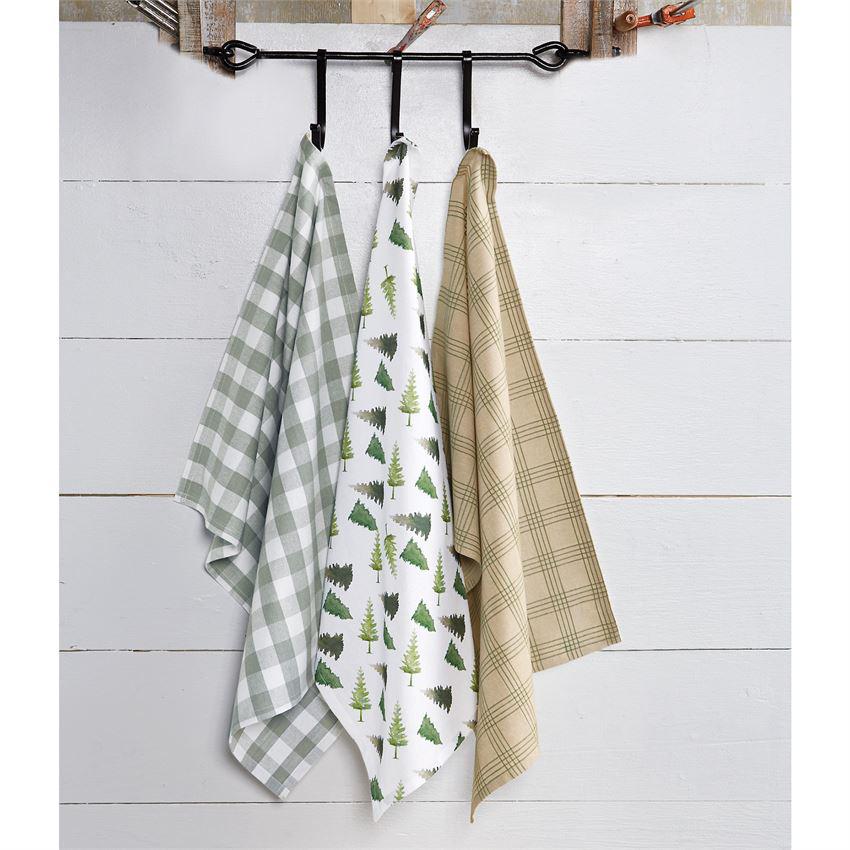Spring Dish Towels for Drying Dishes or Boho Kitchen Towels with Hanging  Loop, M