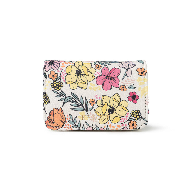 Kedzie Cash & Card Wallet Full Bloom