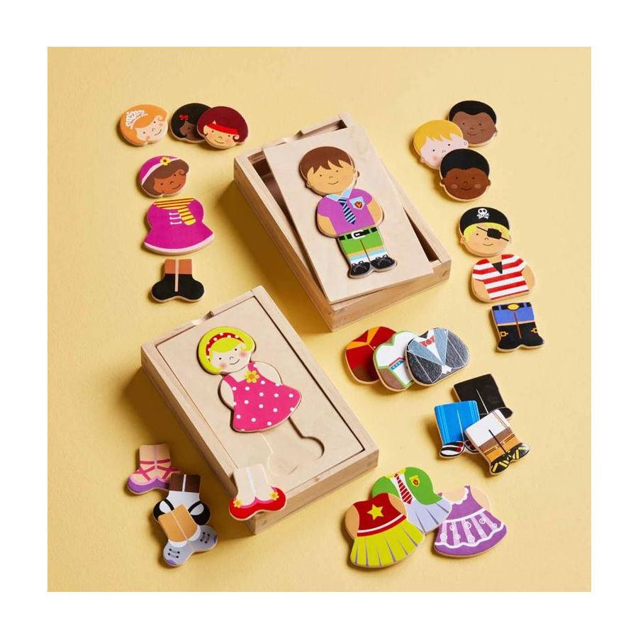 Mud Pie Mix & Match Dress Up Puzzle - BeautyOfASite - Central Illinois Gifts, Fashion & Beauty Boutique