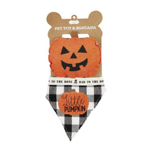 Mud Pie Halloween Dog Bandana & Toy Set - BeautyOfASite - Central Illinois Gifts, Fashion & Beauty Boutique