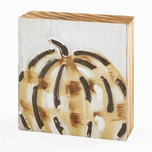 Mud Pie Mini Painted Pumpkin Blocks - BeautyOfASite - Central Illinois Gifts, Fashion & Beauty Boutique
